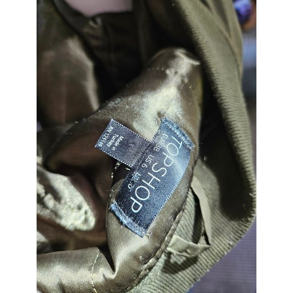 Top Shop Army Green Jacket - Picture 7 of 7